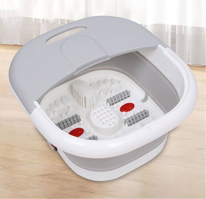 500W Electric Infrared Foot Massager Wet Bath Spa Relax Therapy Pedicure Soothe